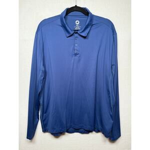 Bloq UV Men's Collared Polo Shirt, Size XL, SPF, Performance, Sun Protection